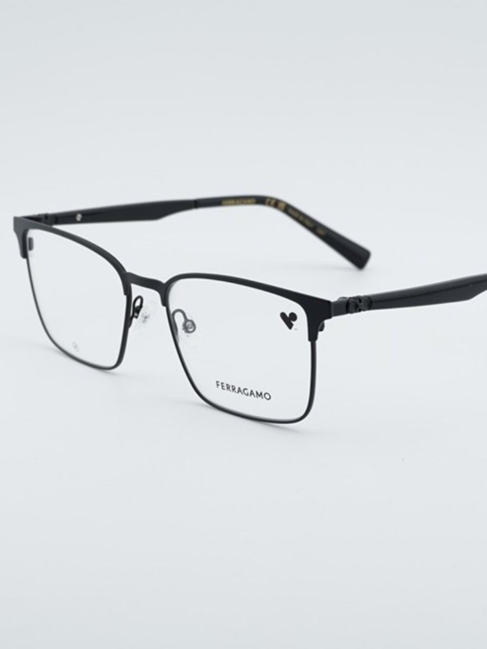 Salvatore Ferragamo SF2226 002 Eyeglasses Black 53mm Rectangle Frame
